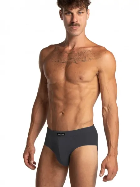 Men's plain slip briefs set Lama Clasic M-1069CL 3-pack, M-2XL