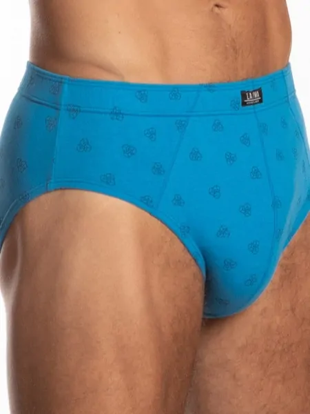 Комплект классических трусов слип Lama Classic M-110CL-19 3XL-4XL 3-pack