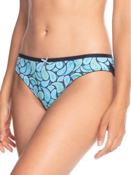 Set of women's cotton mini bikini panties Lama L-1412MB (2 pcs. in different colors)