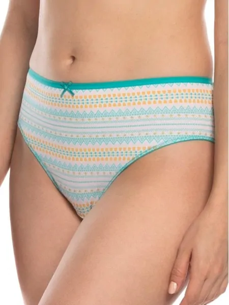 A set of women's cotton bikini panties (3 pcs in different colors) Lama L-127BI-18 3-pack