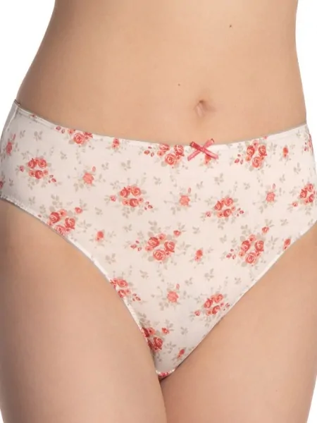 Lama L-120BI-102 High Waist Women's Cotton Slip Panties Set, 3 pcs.