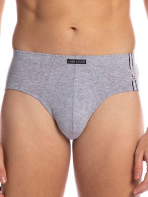 text_img_altSet of men's cotton briefs with a minimalist print (2 pcs blue and gray) Lama M-1010CLtext_img_after1