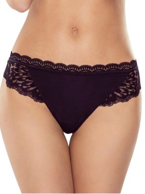 Women's bikini panties with luxurious openwork lace Lapinee Lily 5014