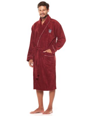 Men's classic dressing gown with pockets L&L Borys