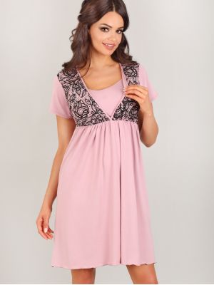 Ночная сорочка/домашнее платье для беременных и кормящих женщин Lupoline 3006 MK