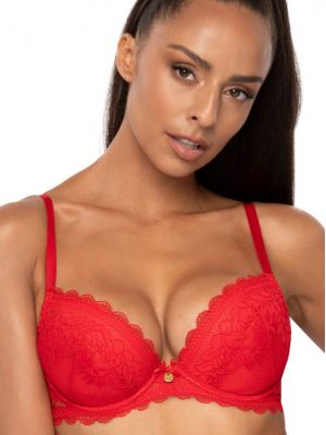 text_img_altRed Lace Push-Up Bra Mat M-0198/11/2 Estelletext_img_after1