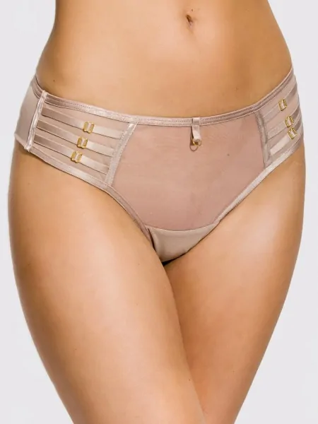 Brazilian panties Mediolano Naked 19064/1 Beige