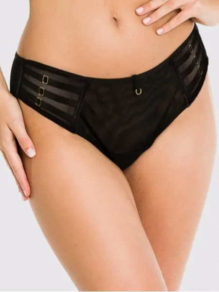 Women's brazilian panties Mediolano Naked 19064/1 Black