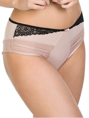 Women's slip panties with lace Mediolano Laura Lace 19101