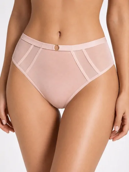 Mediolano 19254 Omena Powder Women's Briefs - delicate powder-colored tulle