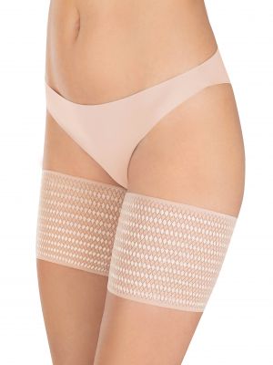 Anti chafing thigh bandages two anti-slip silicone strips inner-thigh anti friction Mona Diamond