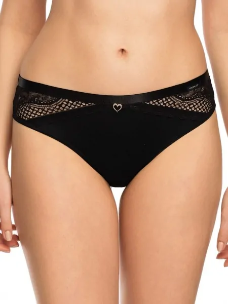 Women's brazilian panties with elegant lace Nipplex Clarisa