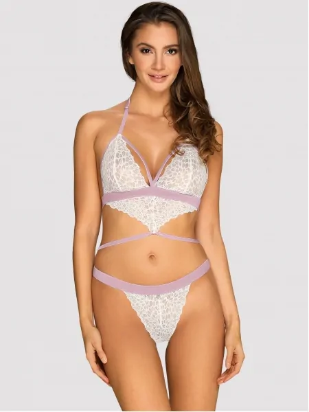 Obsessive Lilyanne Teddy: Sheer Seductive Lingerie in Unique Colors