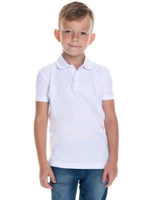 На картинке изображено - Детская футболка поло (для мальчика/девочки) Promostars Polo Kids 42189 122-168 | фото 1