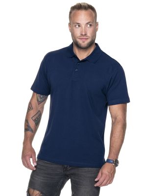 Мужская футболка с застежкой поло Promostars 42180 Heavy
