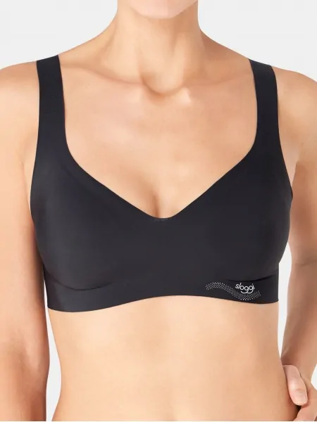 Women's Seamless Padded Push Up Top Bralette Sloggi Zero Feel