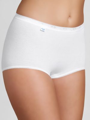 Women's high-rise cotton shorts with flat seams (set of 2 pcs same color) Sloggi Basic Maxi 2P (Triumph) (2pcs)