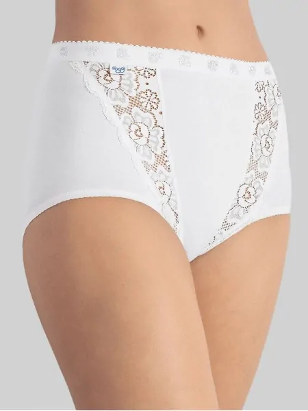 Высокие хлопковые трусики закрытого кроя Sloggi Chic Maxi