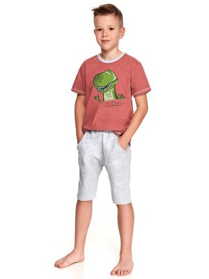 Хлопковая пижама с карманами для мальчика Taro 2216 Alan 122-140