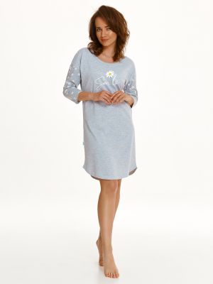 text_img_altWomen's nightgown with 3/4 sleeves Taro 2573 Nicoletext_img_after1
