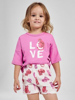 Girl's Cotton Pajama / Loungewear Set Taro 3143 Annabel (Size 122-140)