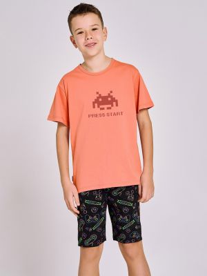 Teen Boy's Two-Tone Pajama / Loungewear Set Taro 3194 Tom (Size 146-158)