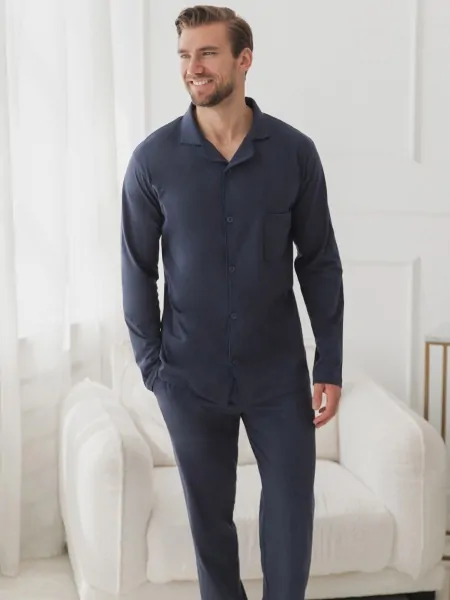 text_img_altTaro Arturo 3616 Men's Button-Front Pyjama Set, M-2XLtext_img_after1