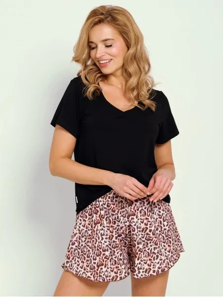 Lightweight home set - pajamas with viscose T-shirt Taro 3319 Esti S-XL