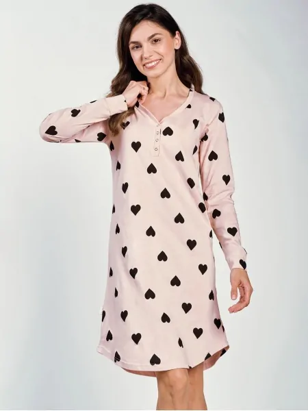Женская ночная сорочка с длинными рукавами Taro Libby 3215 S-XL