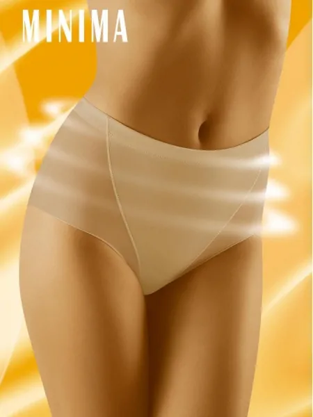 Wolbar Minima women's high waist shaping panties with micromesh