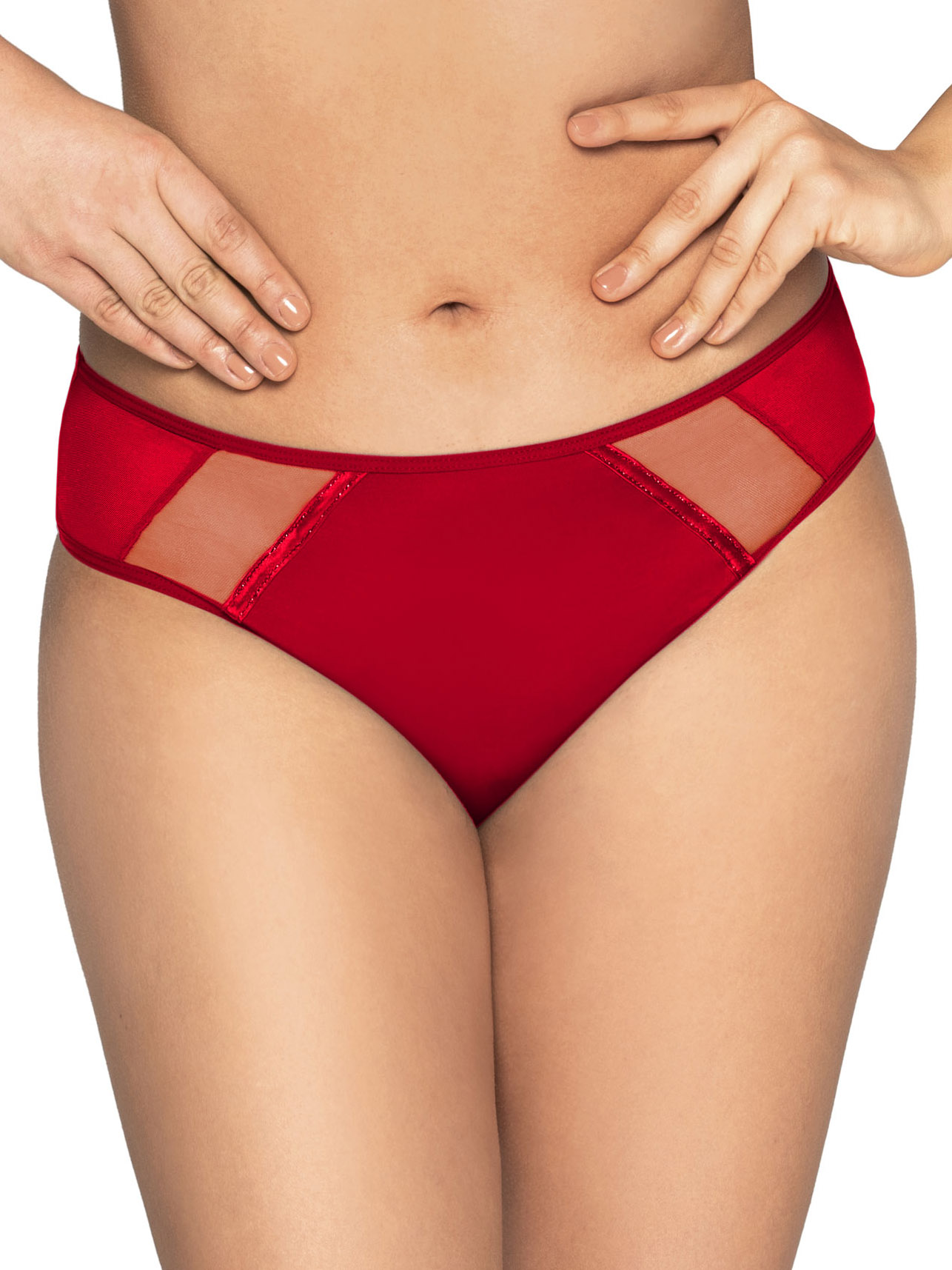 Brazilian panties Ava 1030/1/B Red