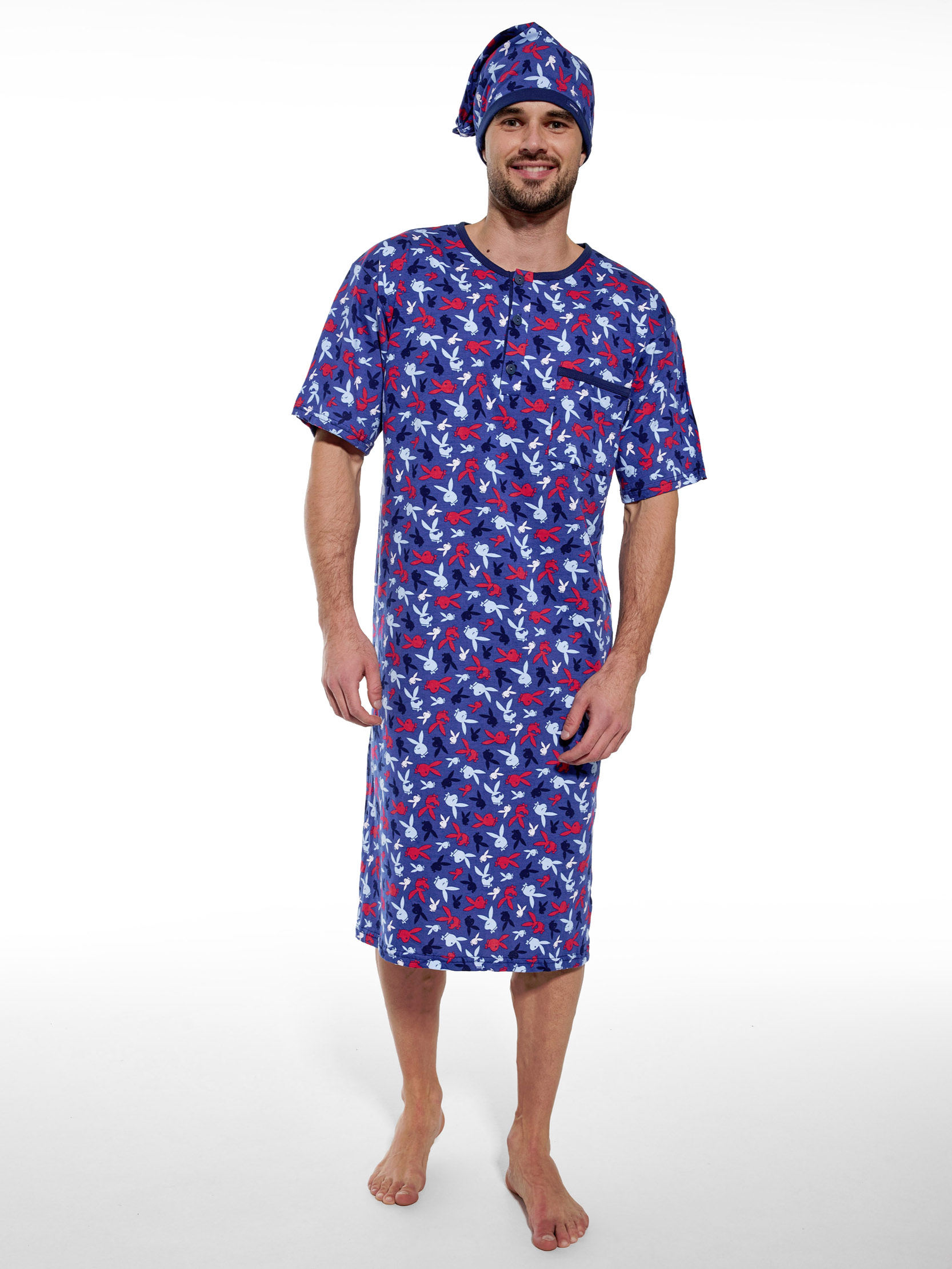 Short-sleeve men's nightgown Cornette 109 #3