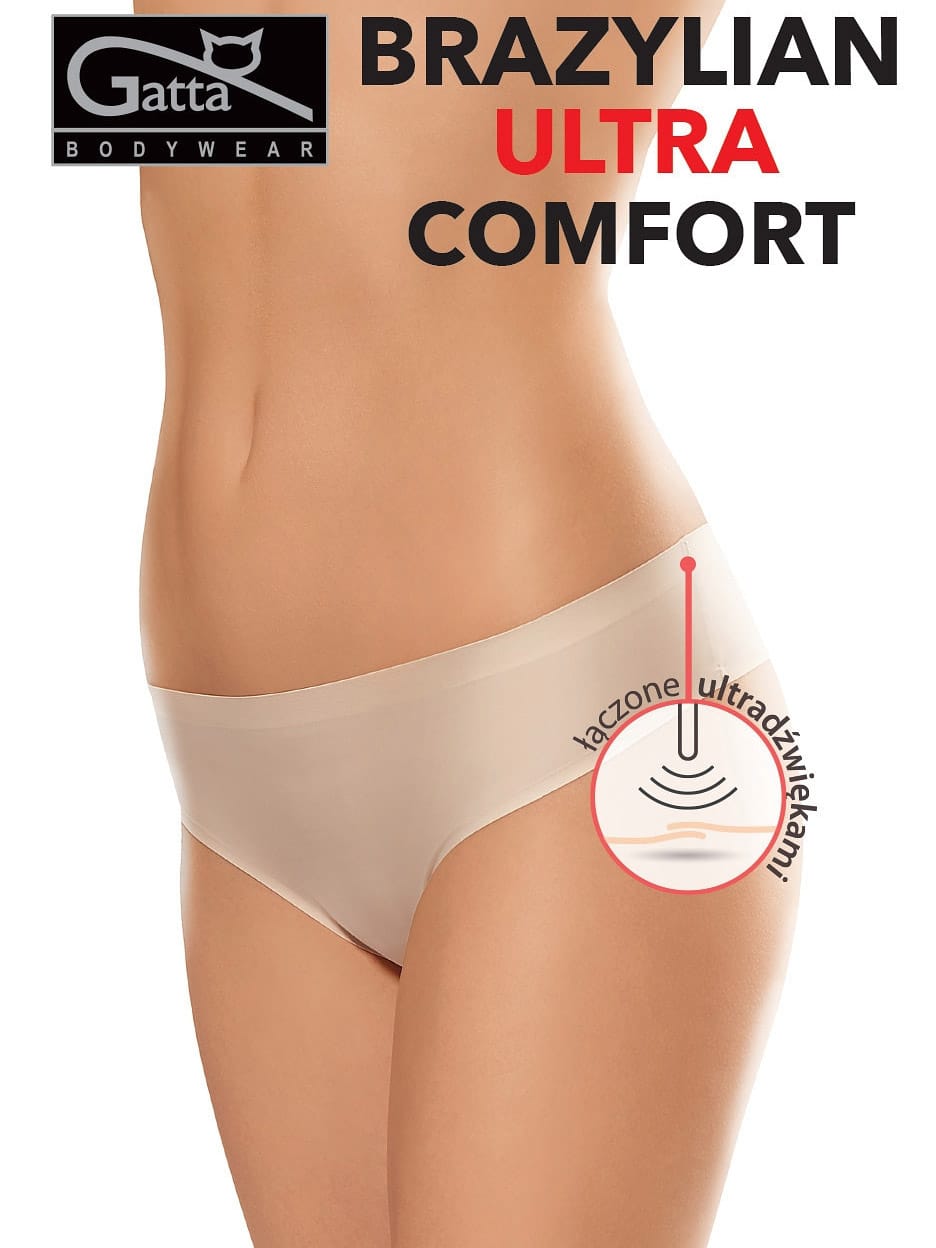 Женские ультратонкие трусики бразилиана Gatta Ultra Comfort Женские ультратонкие трусики бразилиана Gatta Ultra Comfort