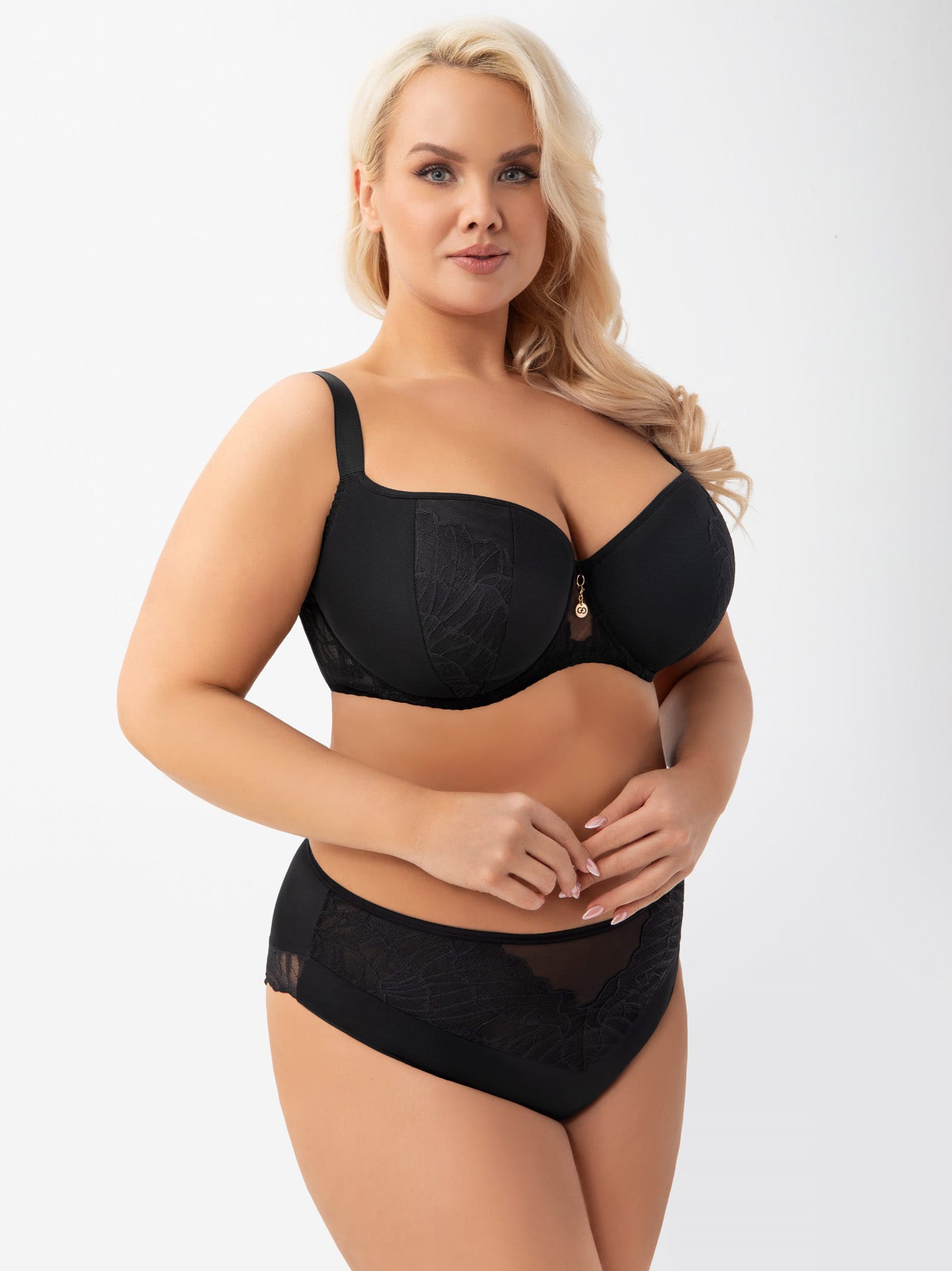 Gorsenia K962 Erato balconette bra, black #4