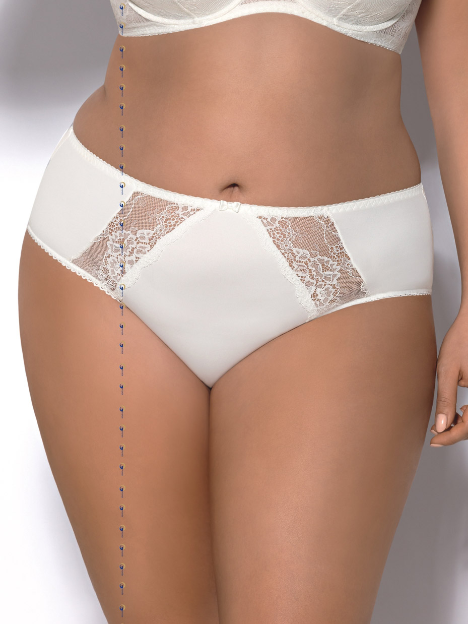 Women's slip panties Gorsenia K358 Blanca #1