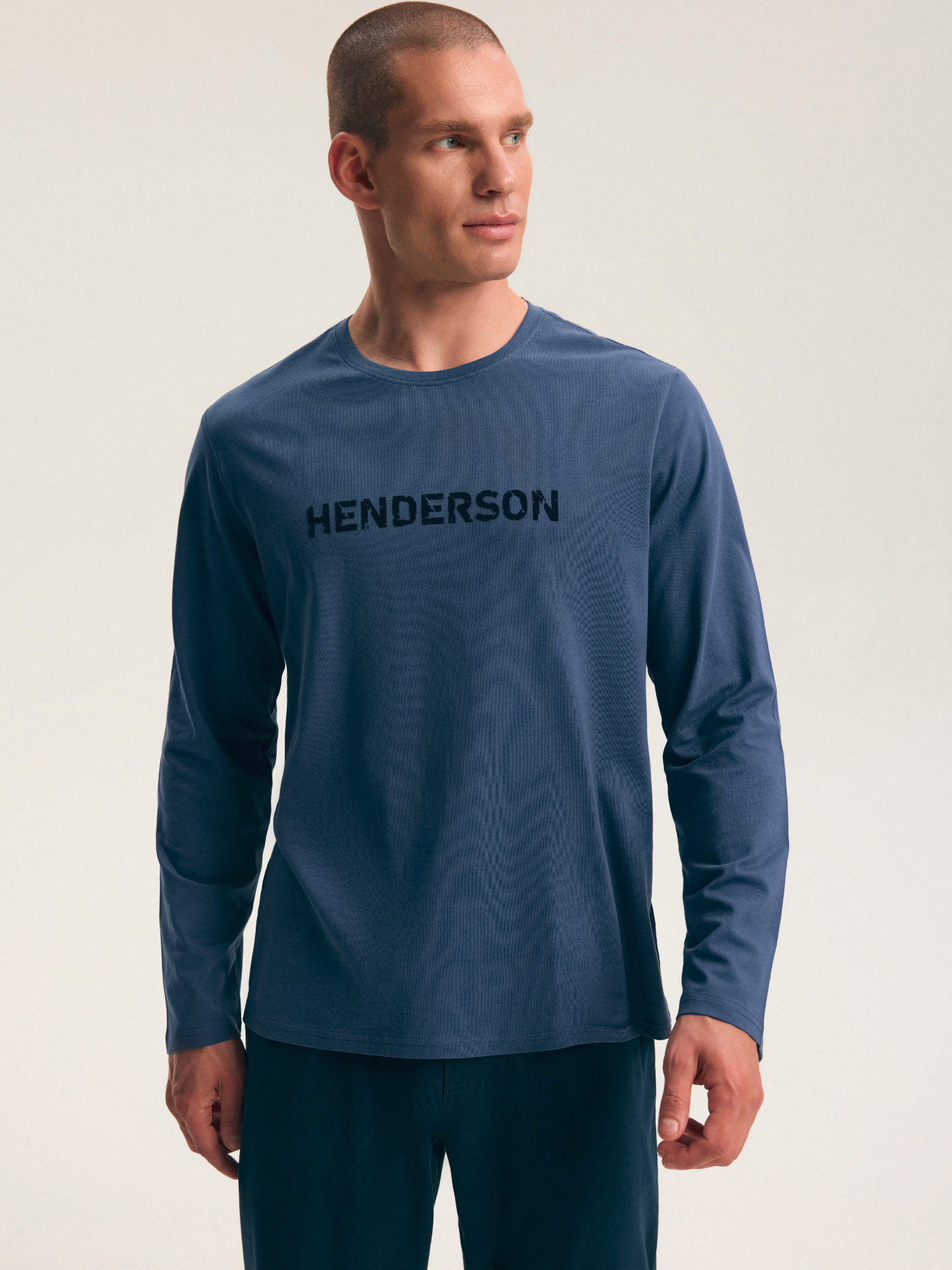 Піжама чоловіча Henderson 45491 Flock, 100% бавовна, довгий рукав, довгі штани #4 Піжама чоловіча Henderson 45491 Flock, 100% бавовна, довгий рукав, довгі штани #4