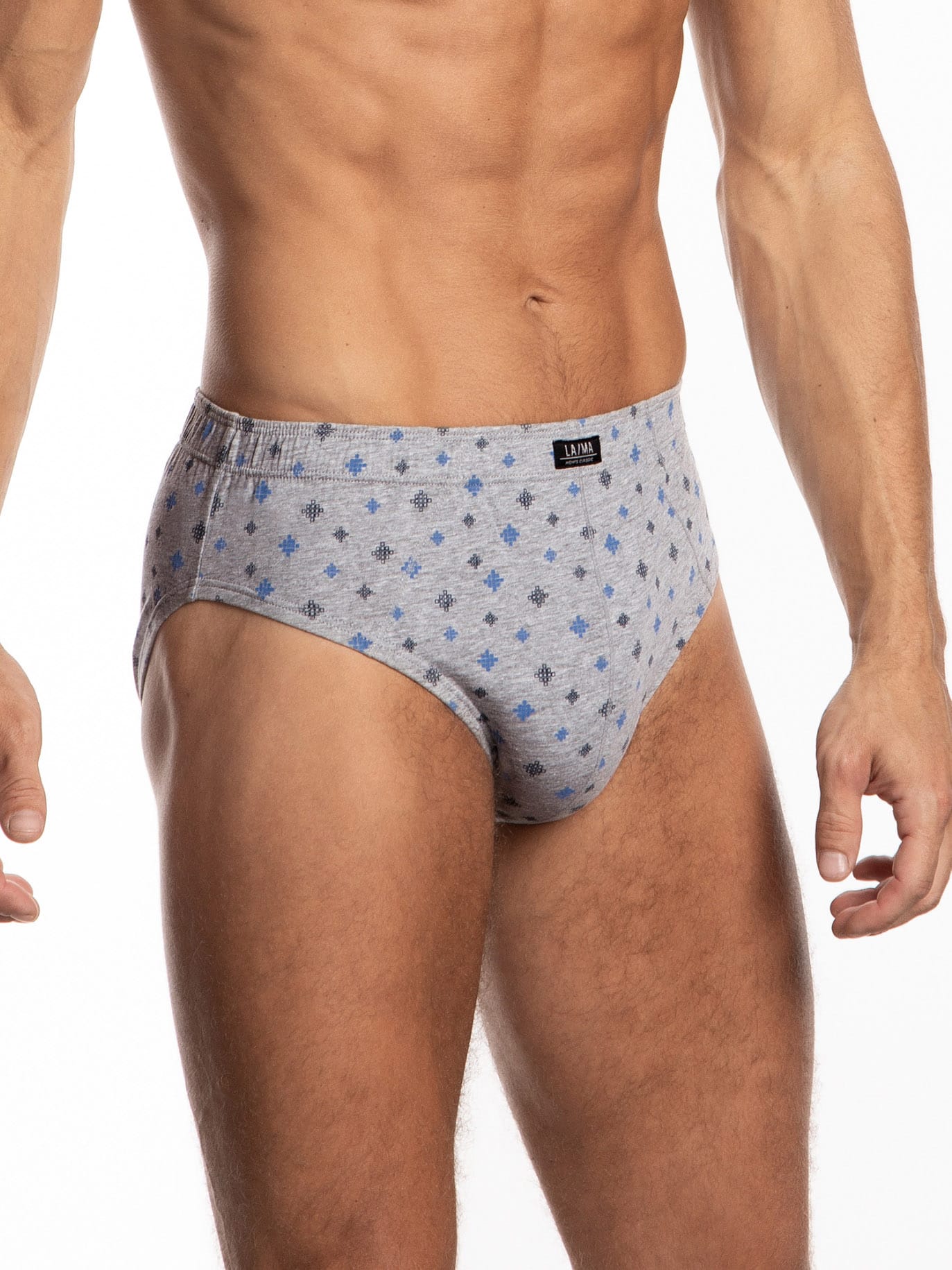 Комплект классических трусов слип Lama Classic M-110CL-20 3XL-4XL 3-pack #2 Комплект классических трусов слип Lama Classic M-110CL-20 3XL-4XL 3-pack #2