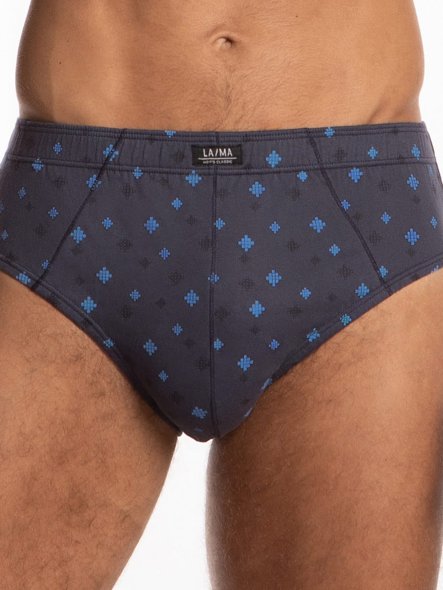 Комплект классических трусов слип Lama Classic M-110CL-20 3XL-4XL 3-pack Комплект классических трусов слип Lama Classic M-110CL-20 3XL-4XL 3-pack