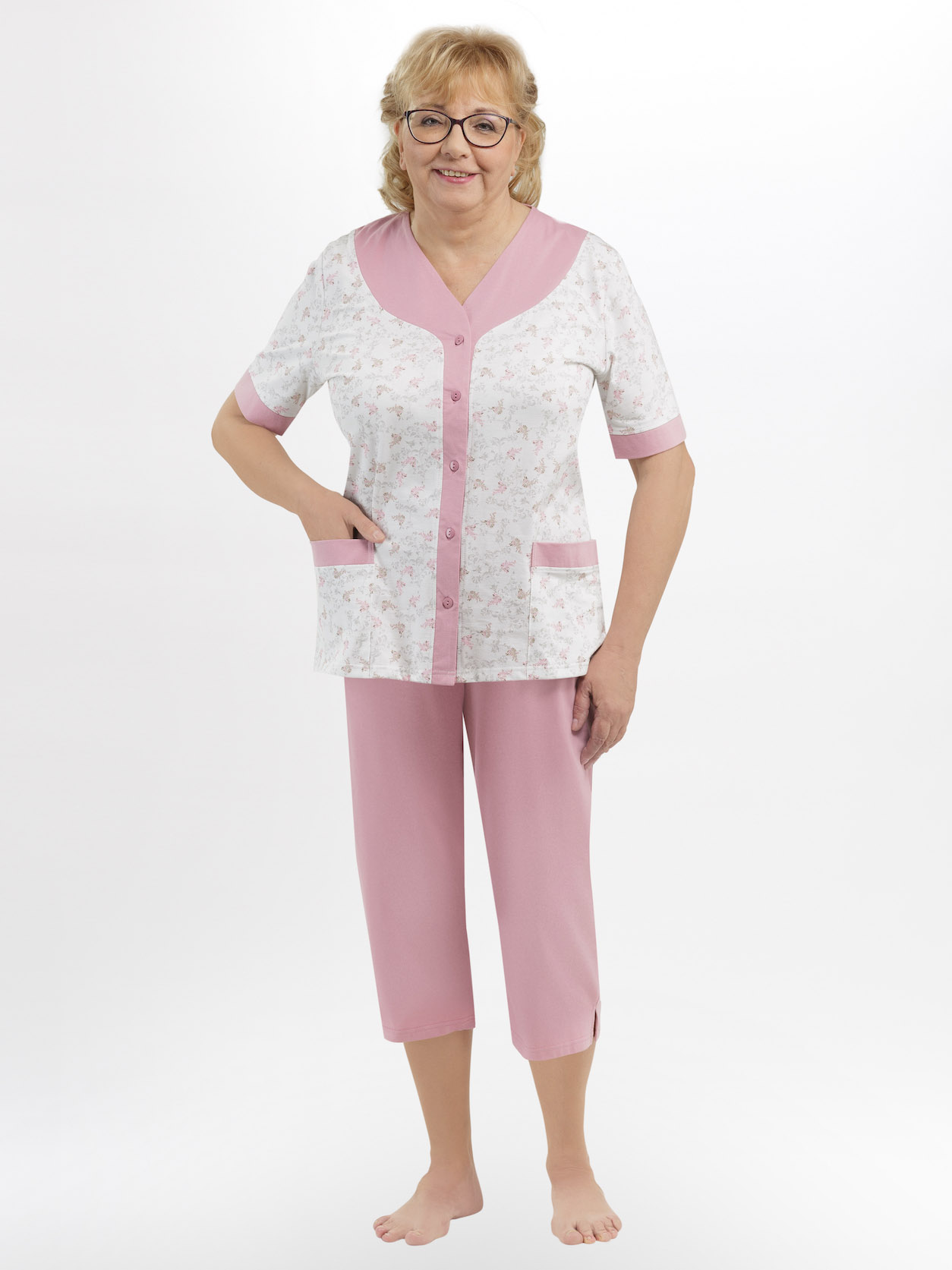 Women's summer pajamas with short sleeves Martel 211 Honorata #2