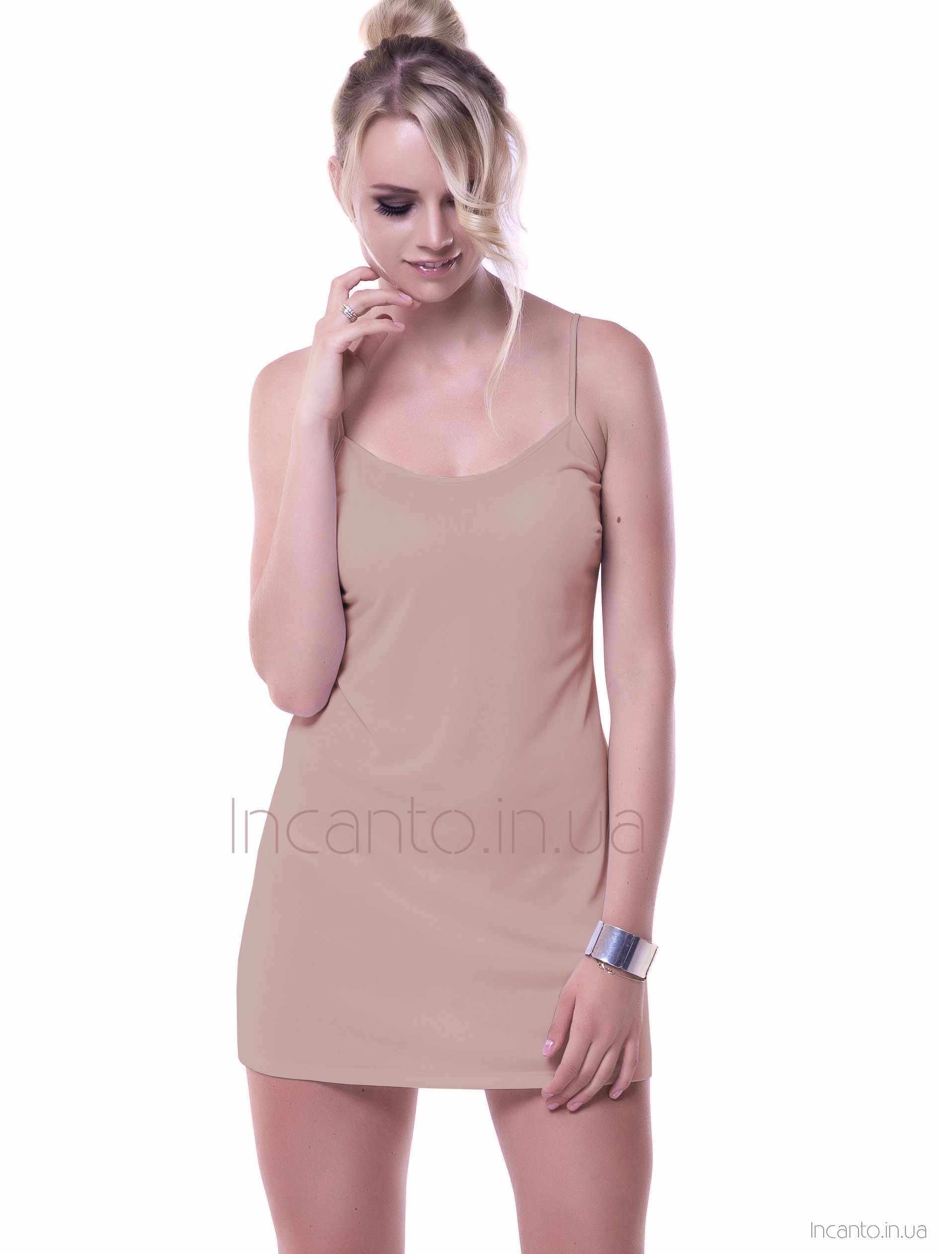 Women's short shirt/slip in soft viscose Mewa 86118 Ofelia maxi #6