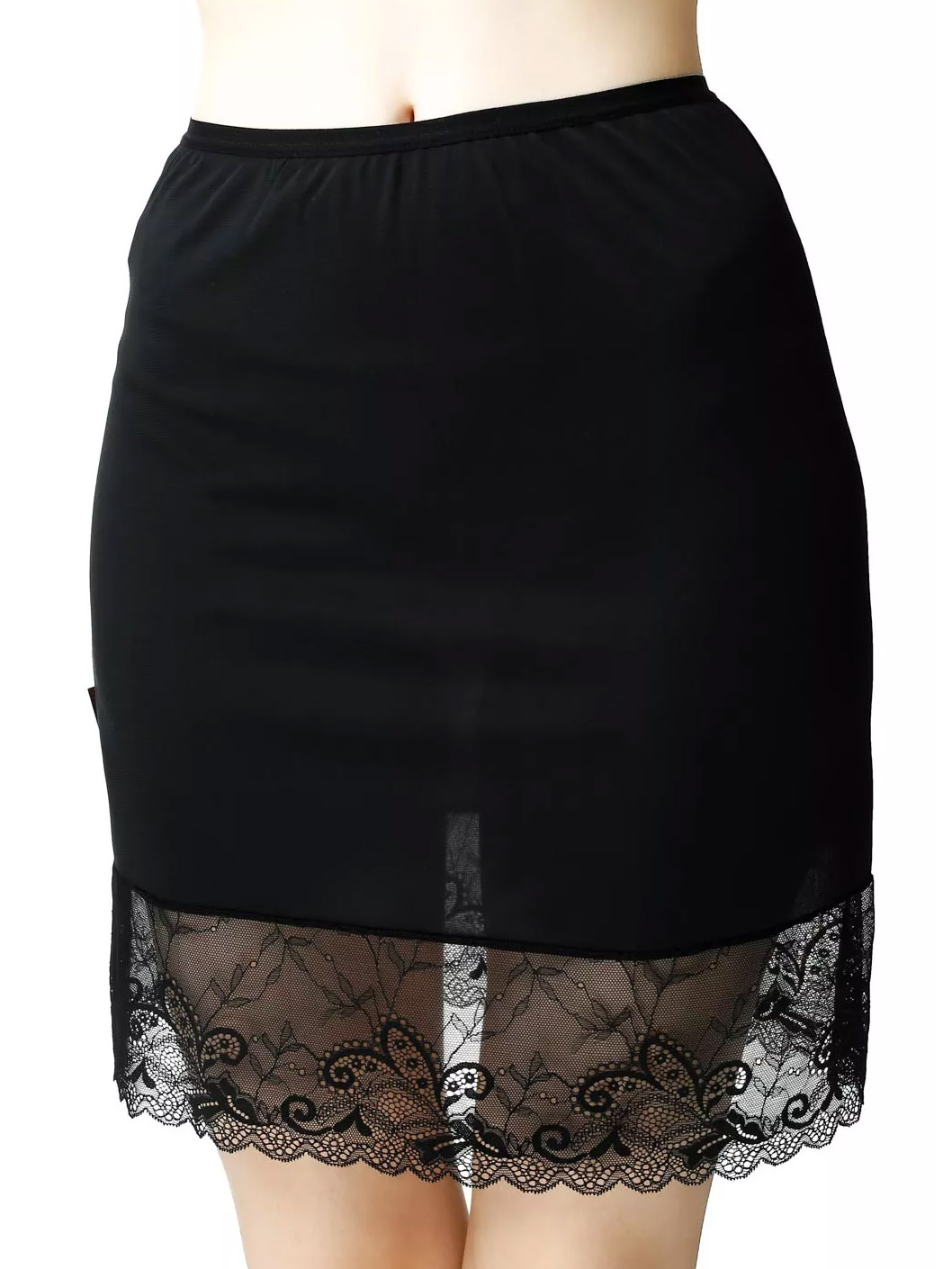 Women's silky petticoat with lace bottom Mewa 86380 Kinga #5