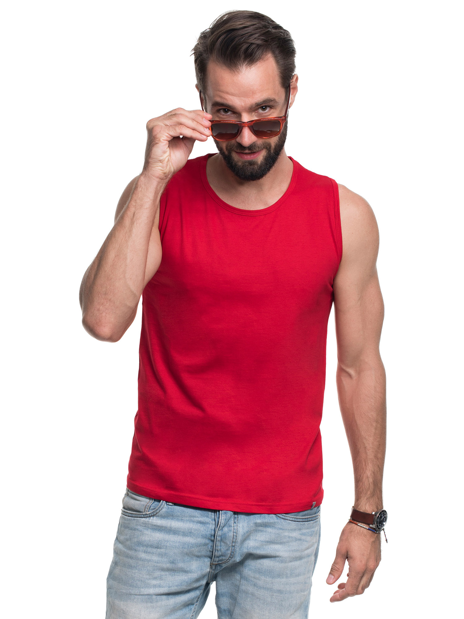 Men's sleeveless t-shirt Promostars M Short 21340