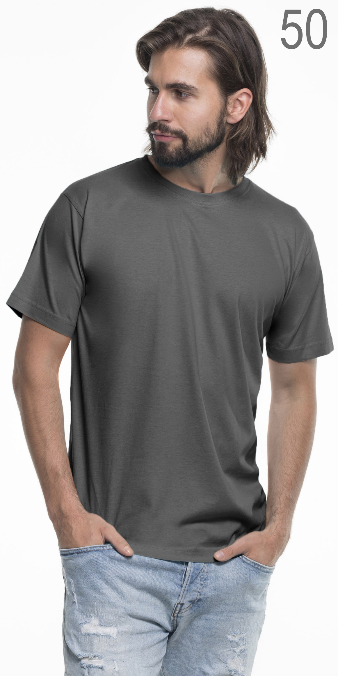 Men's T-shirt with short sleeves Promostars Heavy 21172 #5
