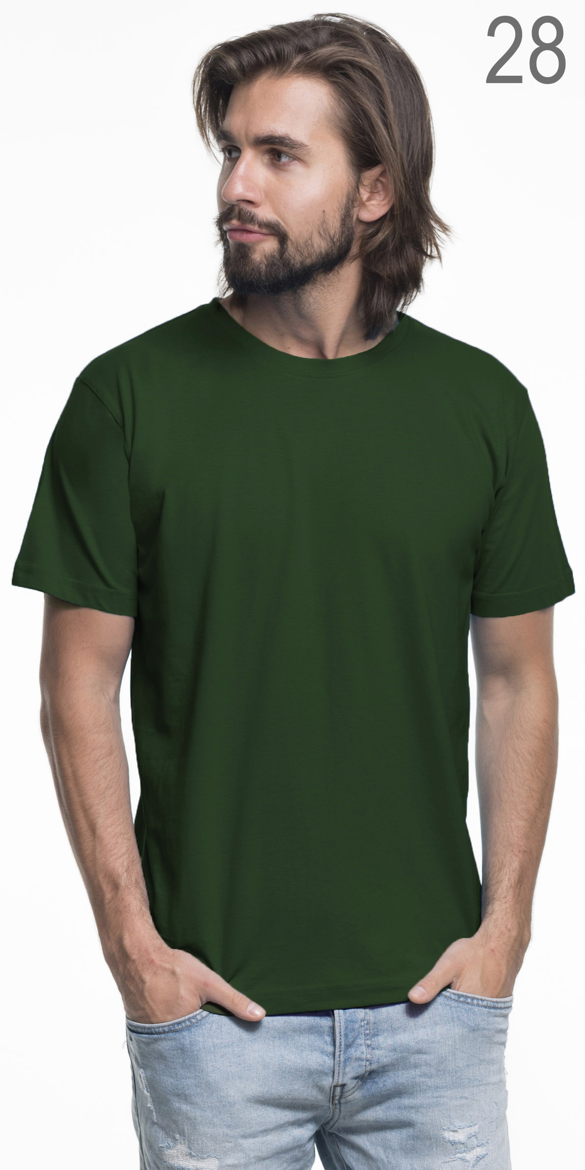 Men's T-shirt with short sleeves Promostars Heavy 21172 #11